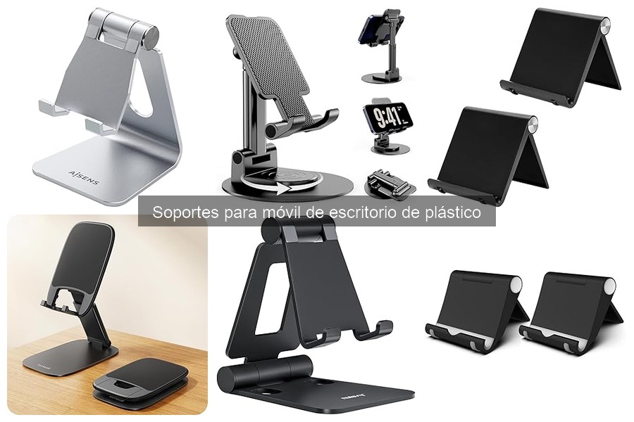 Mejores precios en soportes para móvil de escritorio de plástico