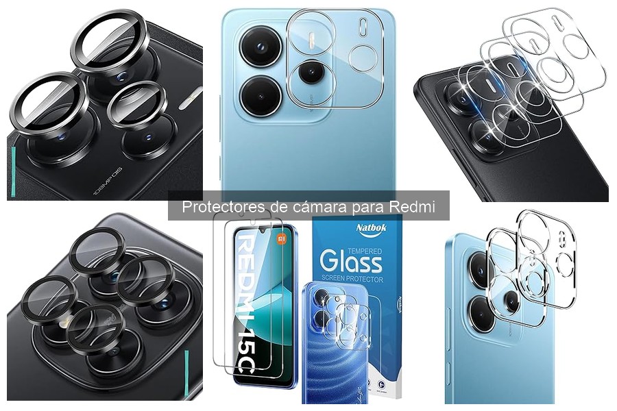 Mejores protectores de cámara para Redmi en 2023