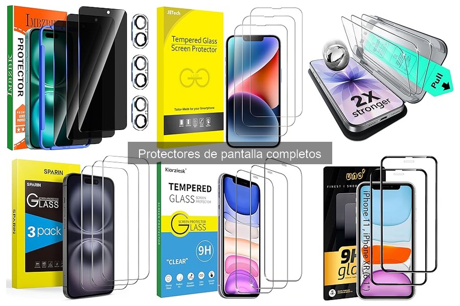 Mejores protectores de pantalla completos 2023: Opiniones