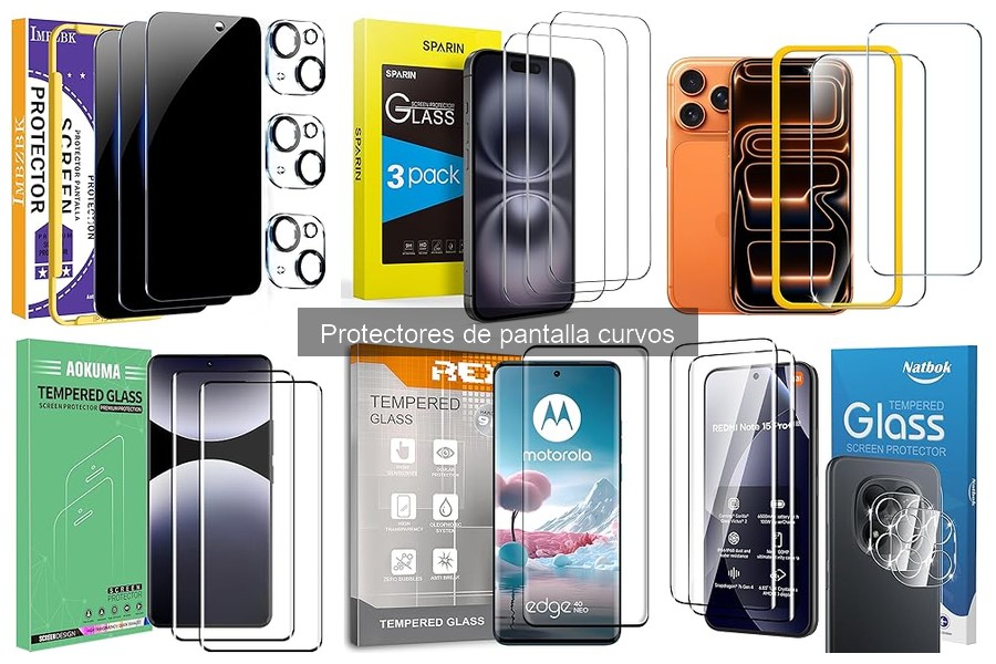 Mejores protectores de pantalla curvos: opiniones y reseñas
