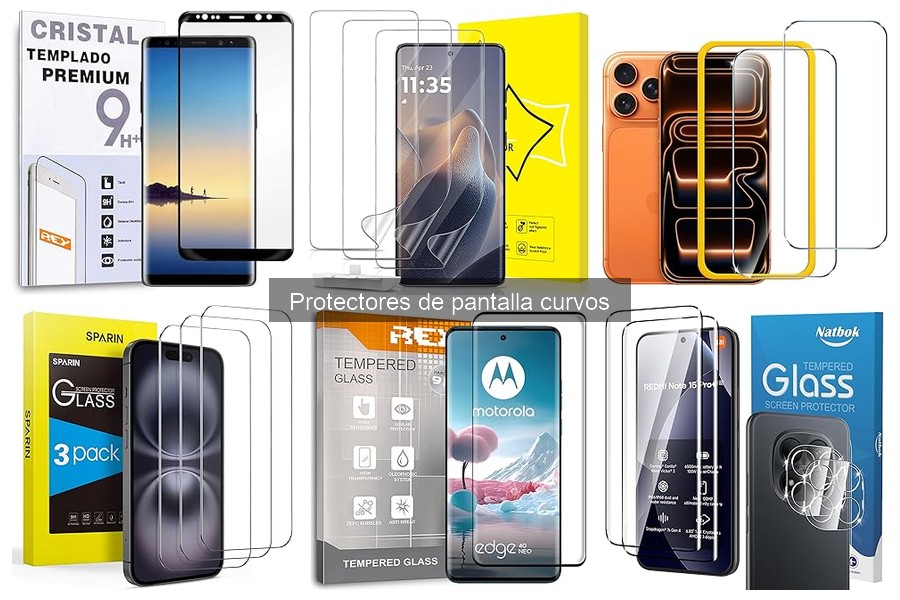 Mejores protectores de pantalla curvos para iPhone y Samsung