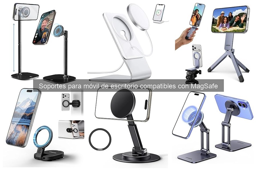 Mejores soportes de escritorio MagSafe para móvil en 2023