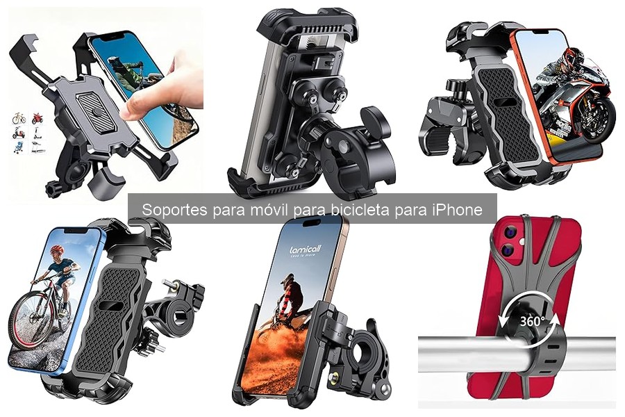Mejores soportes para móvil de bicicleta en 2023