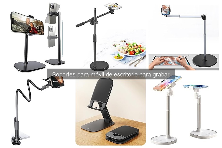 Mejores soportes para móvil de escritorio en 2023
