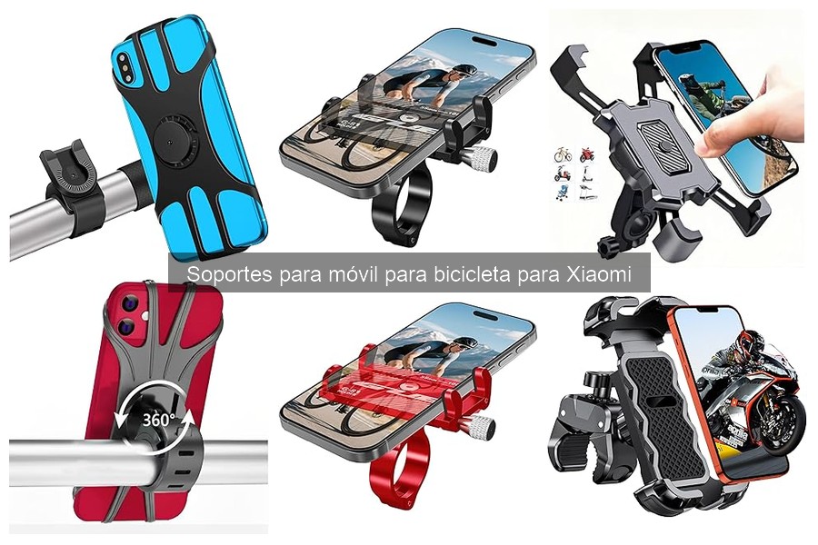 Mejores soportes para móvil en bicicleta Xiaomi en 2023
