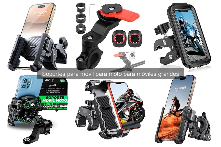 Mejores Soportes para Móvil en Motos Grandes 2023