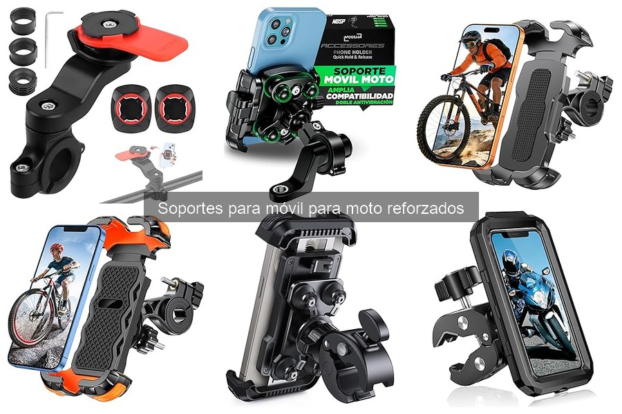 Mejores Soportes Reforzados para Móvil en Moto: Comparativa