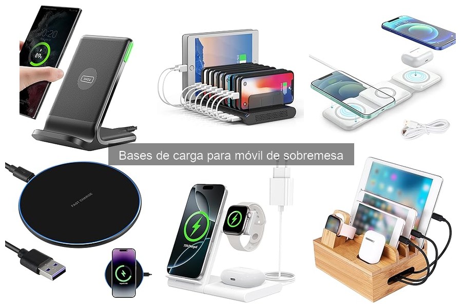 Mejores tiendas para comprar bases de carga para móvil