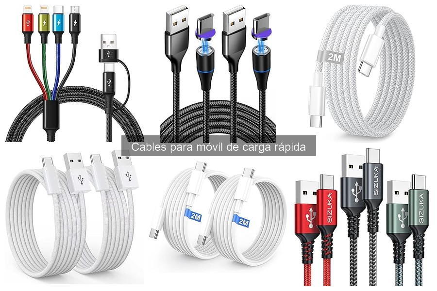 Mejores tiendas para comprar cables de carga rápida baratos