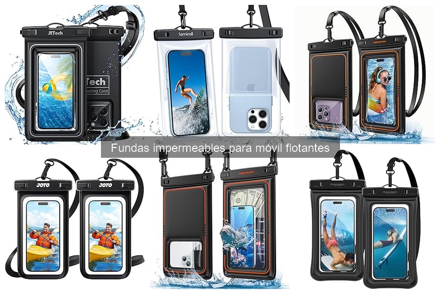 Mejores tiendas para comprar fundas impermeables flotantes para móvil