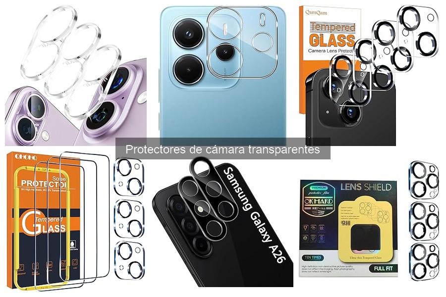 Mejores tiendas para comprar protectores de cámara transparentes