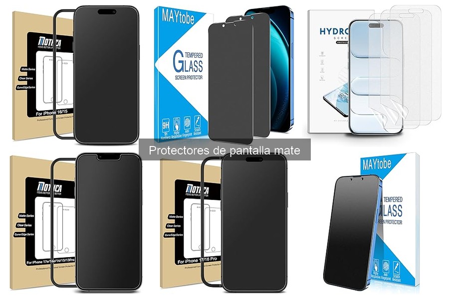 Mejores tiendas para comprar protectores de pantalla mate
