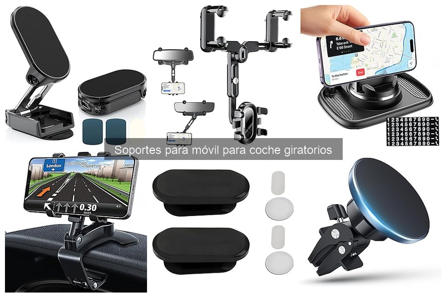 Mejores tiendas para comprar un soporte giratorio para móvil