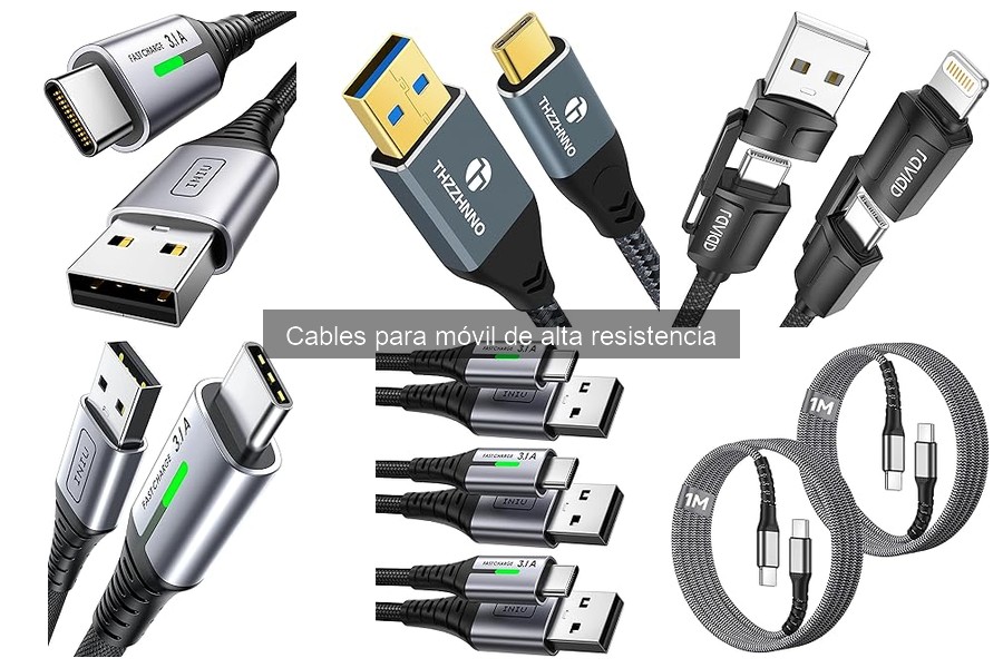 ¿Necesitas un cable de alta resistencia para tu móvil?
