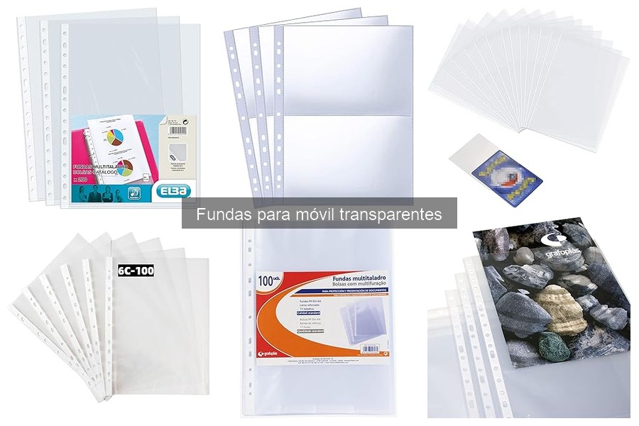 Ofertas irresistibles en fundas transparentes para móvil