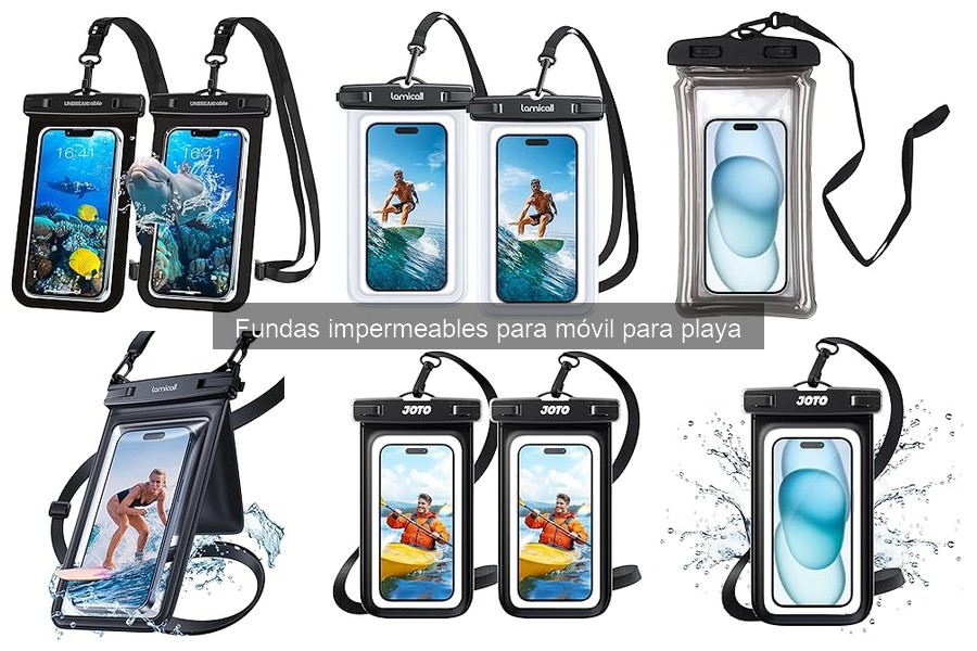 Ofertas y descuentos en fundas impermeables para móvil