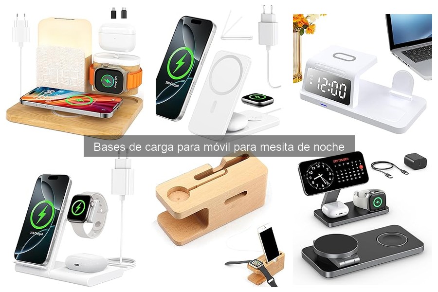 Ofertas y precios de bases de carga para móvil