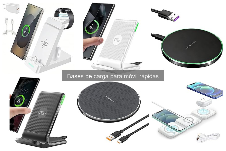 Ofertas y precios de bases de carga rápidas para móvil