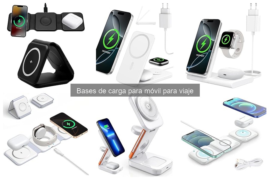 Opiniones de Bases de Carga para Móvil de Viaje