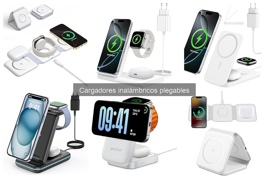 Opiniones de Cargadores Inalámbricos Plegables: Experiencias Reales