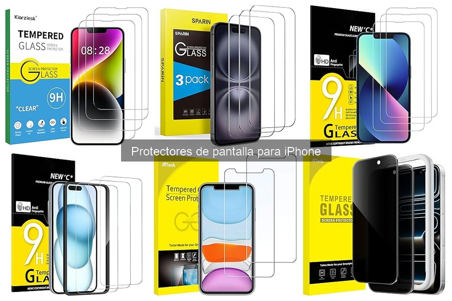 Opiniones de usuarios sobre protectores de pantalla para iPhone