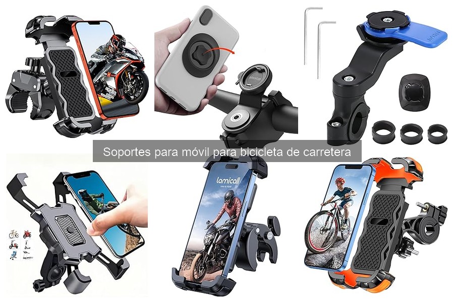 Opiniones de usuarios sobre soportes para móvil de bicicleta