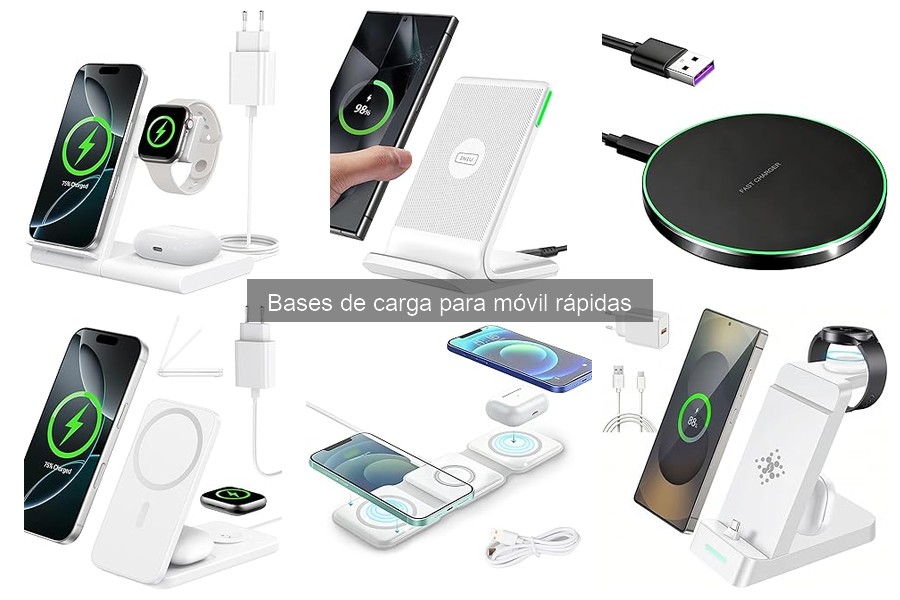 Opiniones sobre bases de carga rápidas: testimonios reales