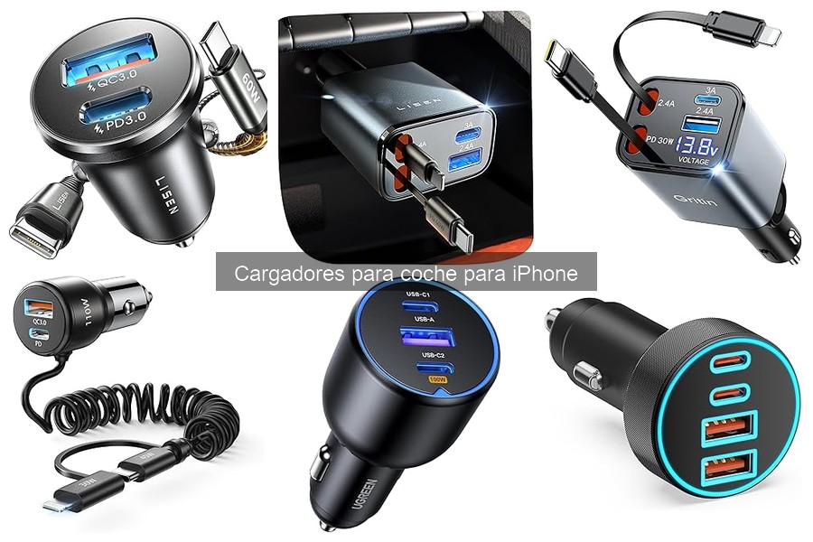 Opiniones sobre Cargadores para Coche para iPhone