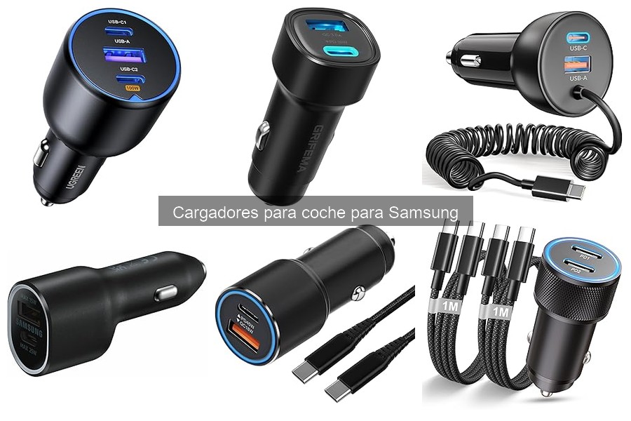 Opiniones sobre cargadores para coche Samsung: ¿cuál elegir?