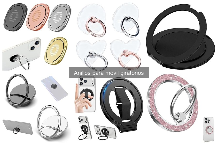 Opiniones sobre los mejores anillos giratorios para móviles