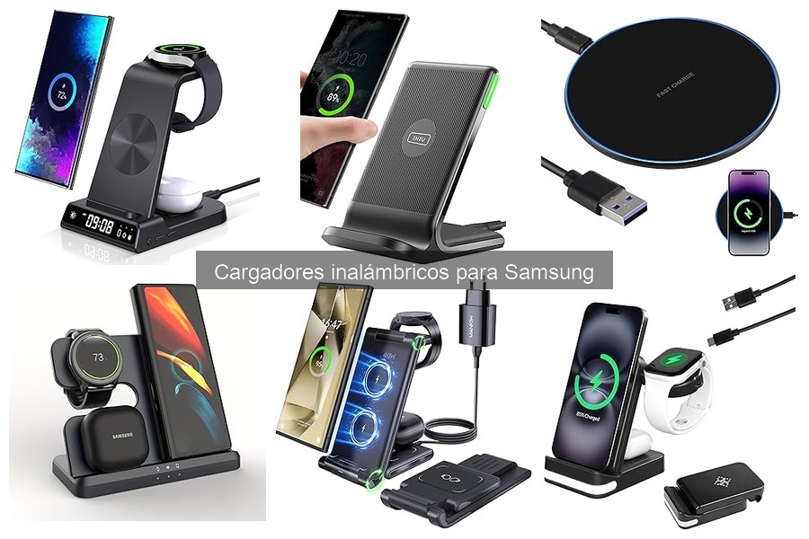 Opiniones sobre los mejores cargadores inalámbricos para Samsung