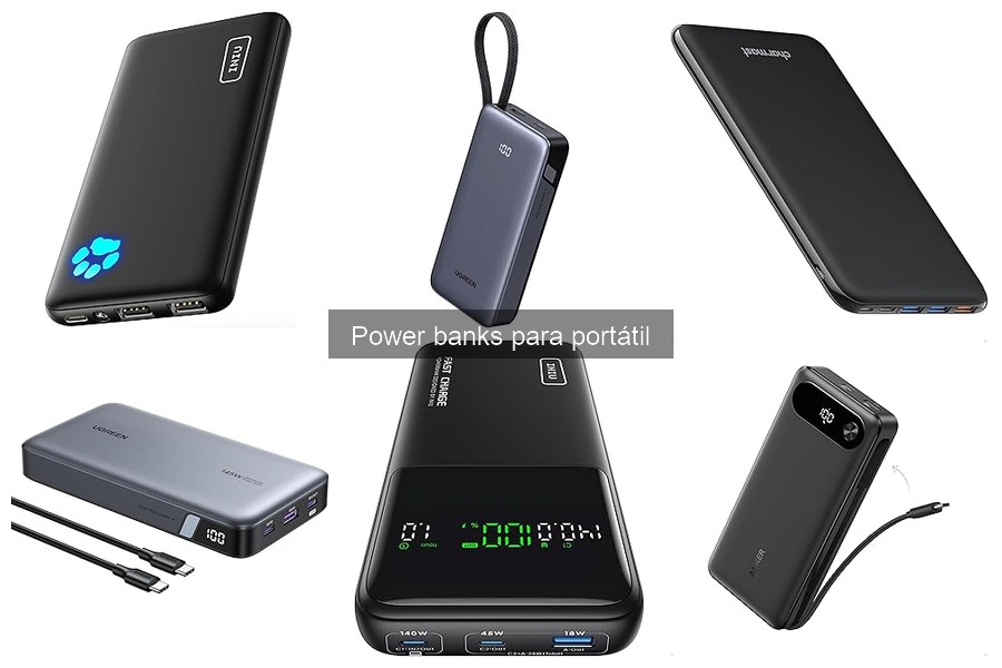 Opiniones sobre los mejores power banks para portátil