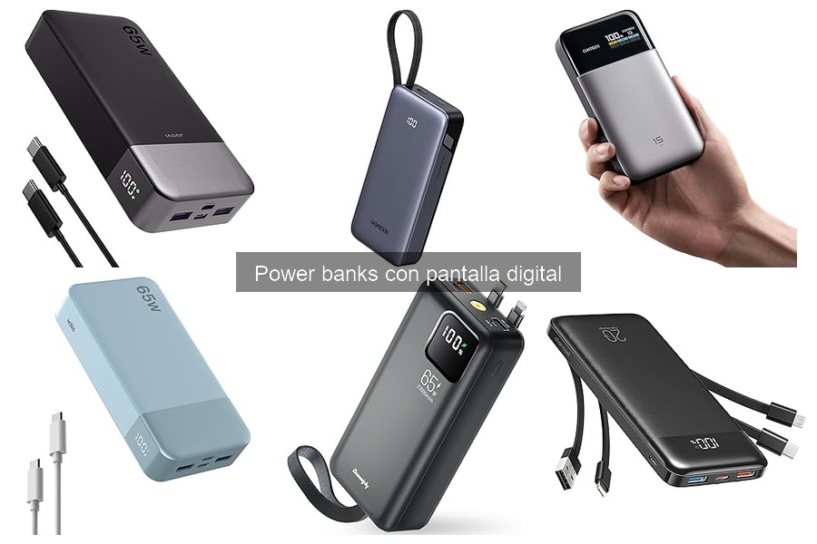 Opiniones sobre Power Banks con Pantalla Digital en 2023