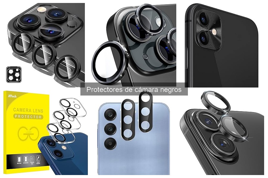 Opiniones sobre protectores de cámara negros