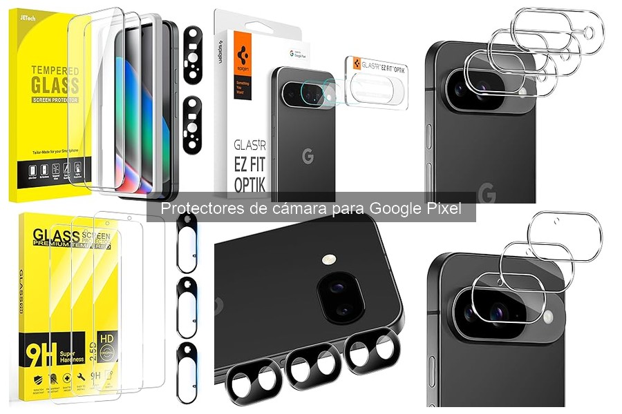 Opiniones sobre protectores de cámara para Google Pixel