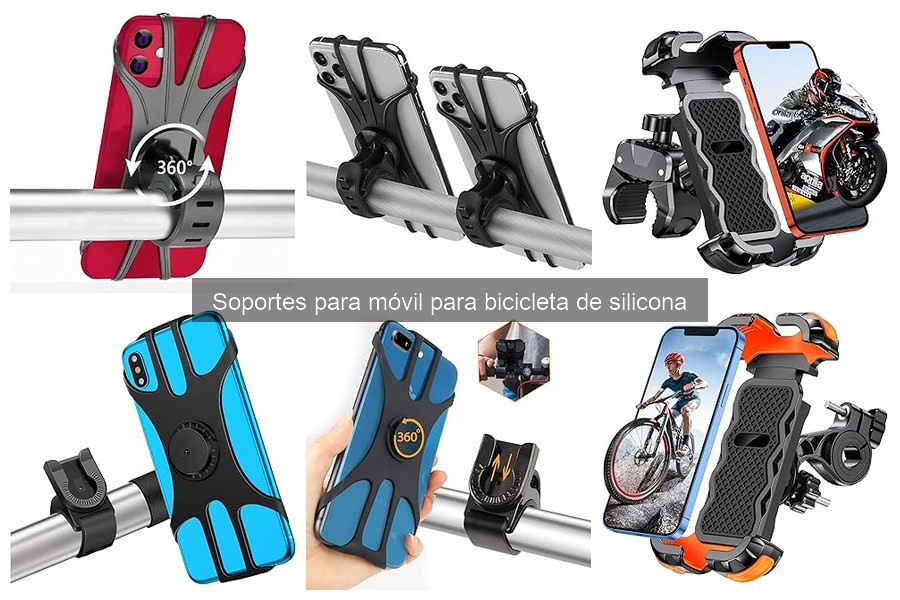 Opiniones sobre Soportes de Silicona para Móvil en Bicicleta