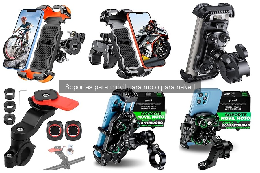 Opiniones sobre Soportes para Móvil en Motos Naked