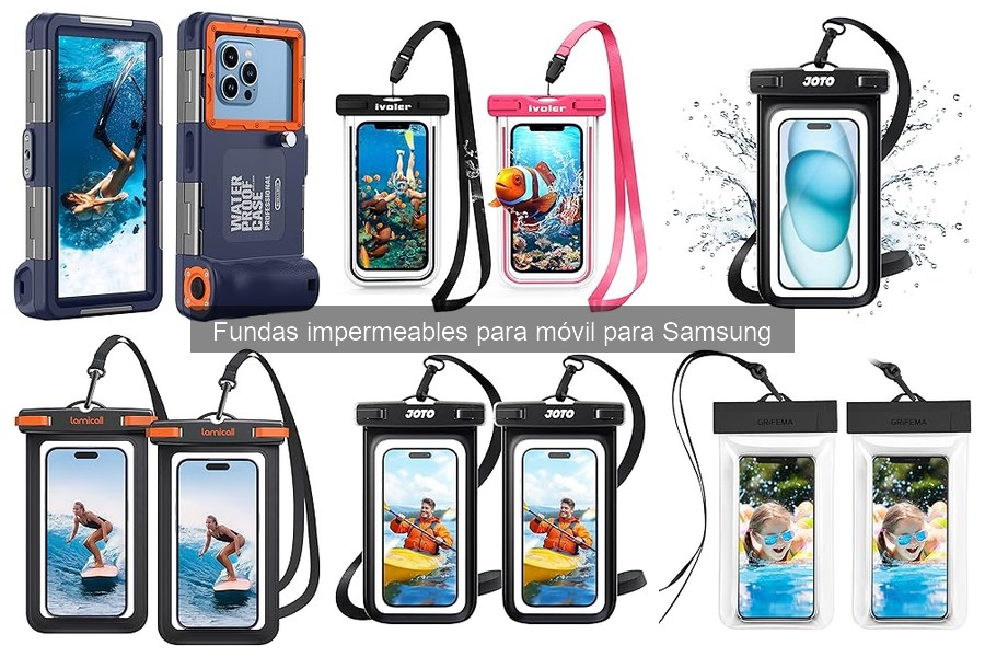 ¿Por qué comprar una funda impermeable para móvil Samsung?