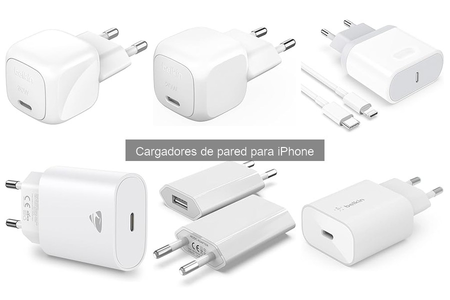 ¿Por qué mi cargador de pared para iPhone no carga?