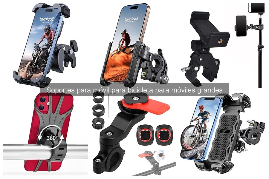 ¿Por qué mi soporte para móvil se mueve mientras monto?