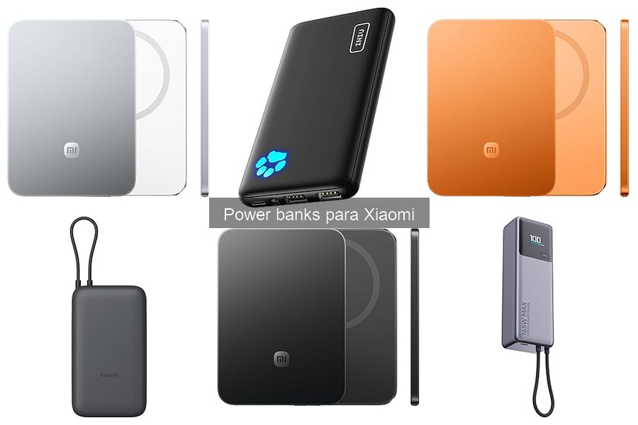 ¿Power banks de otras marcas son compatibles con Xiaomi?