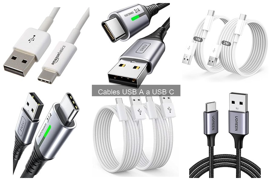 Precio promedio de cables USB A a USB C en Amazon