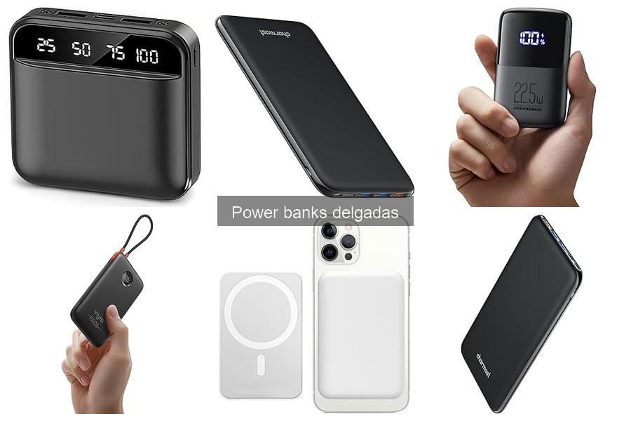Precio promedio de power banks delgadas: ¿cuánto cuesta?