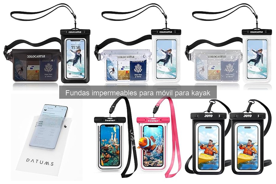 Precios de fundas impermeables para móvil en kayak