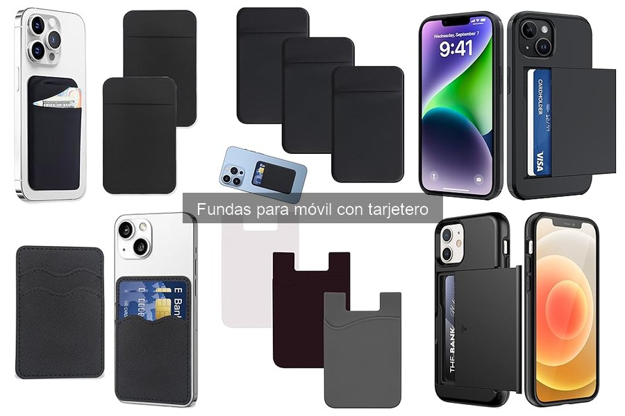 Preguntas frecuentes sobre fundas para móvil con tarjetero