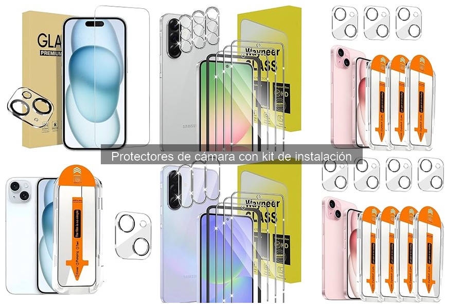Preguntas frecuentes sobre protectores de cámara y su instalación