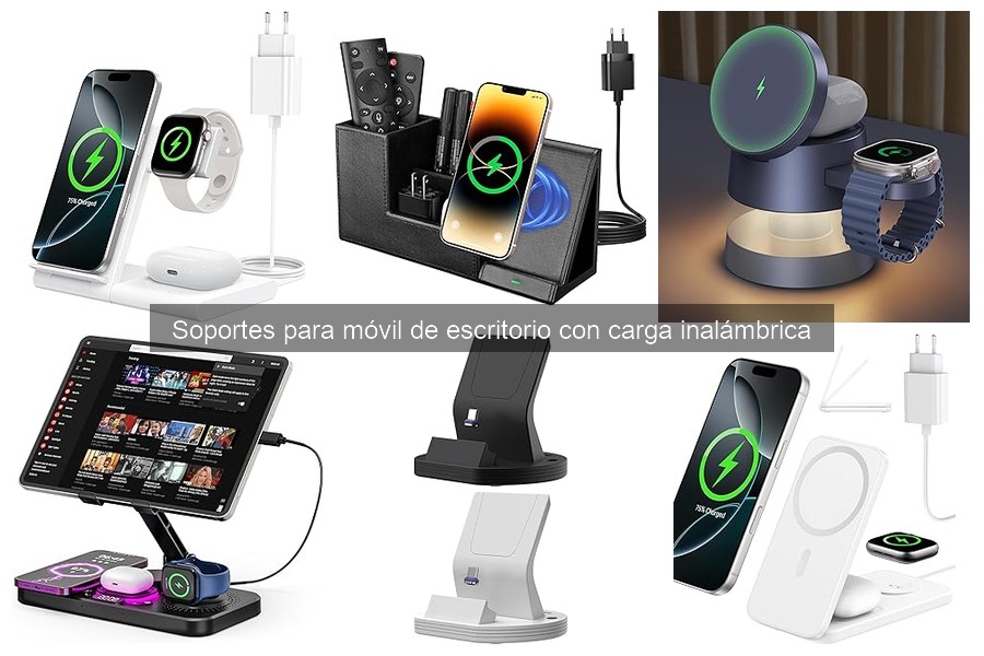 Problemas comunes al usar soportes de carga inalámbrica para móvil