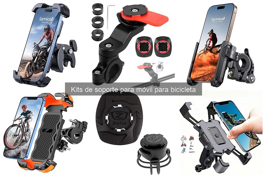 Problemas comunes al usar un soporte para móvil en bicicleta