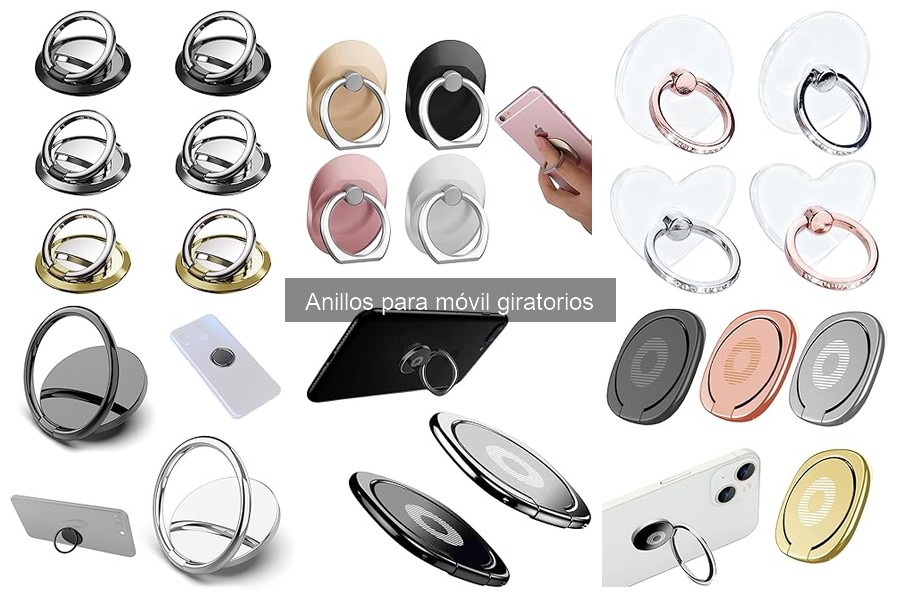 Problemas comunes con anillos giratorios para móviles