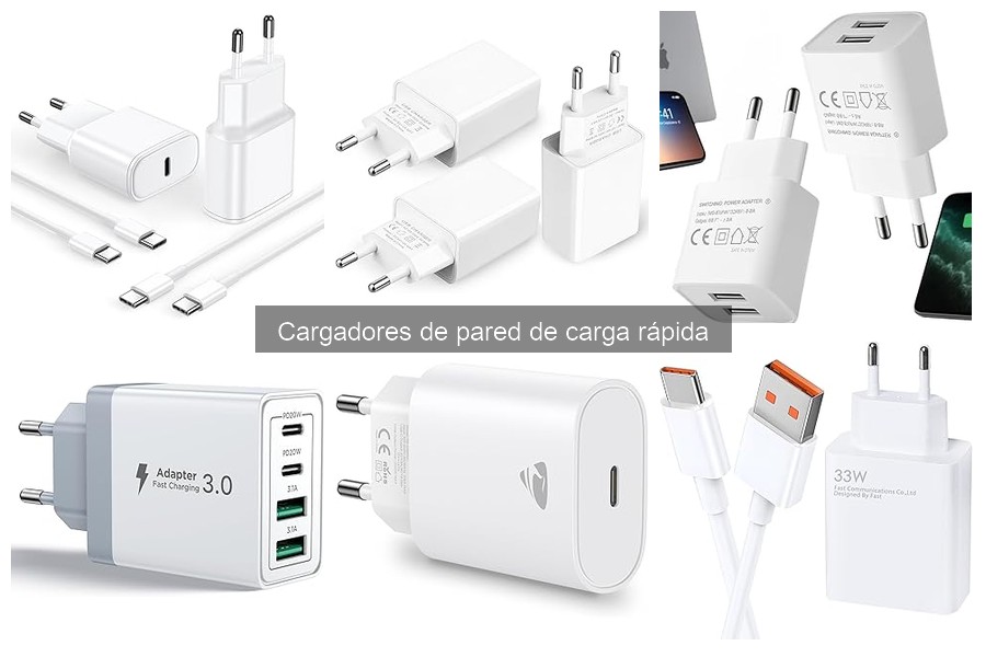 Problemas comunes con cargadores de pared de carga rápida